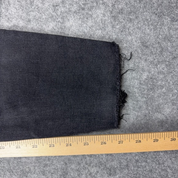 Judy Blue Jeans Womens 15 32 Black Skinny Fit Distressed Leopard Patch Denim - Picture 10 of 12